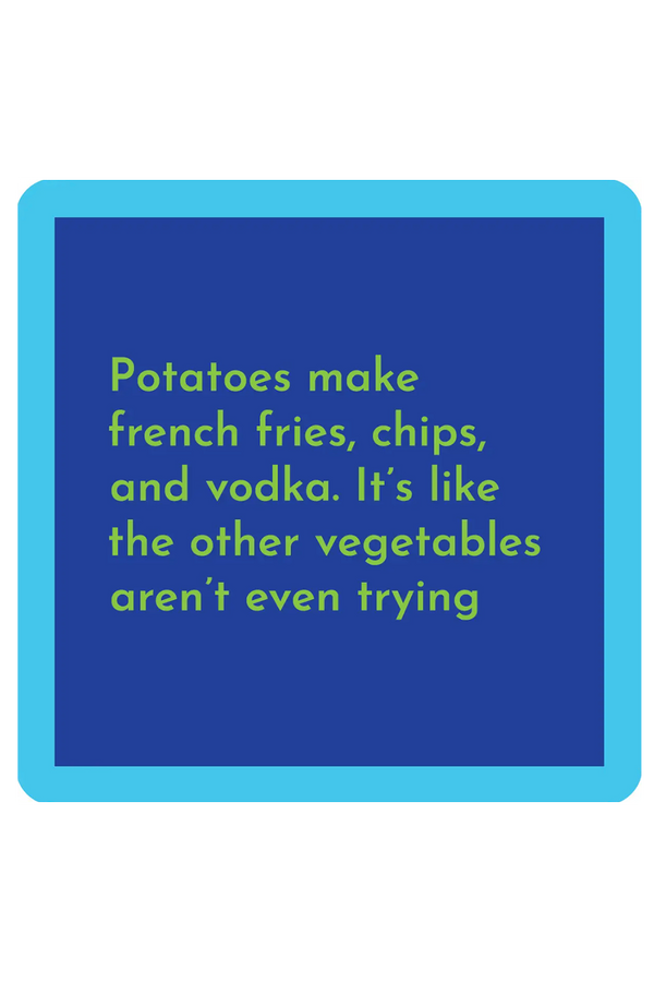 Humor Coaster - Potatoes