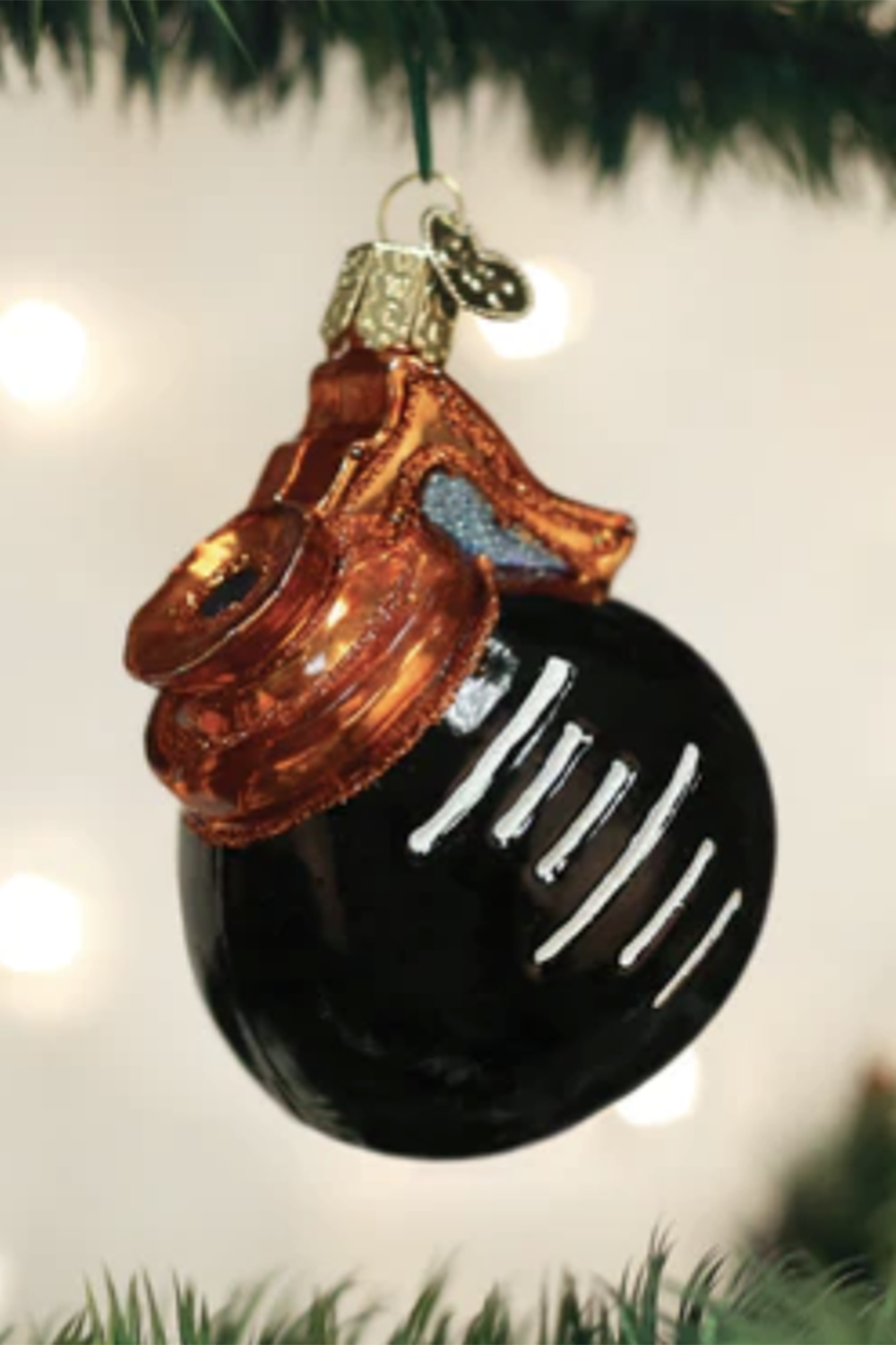 Glass Ornament - Coffee Pot