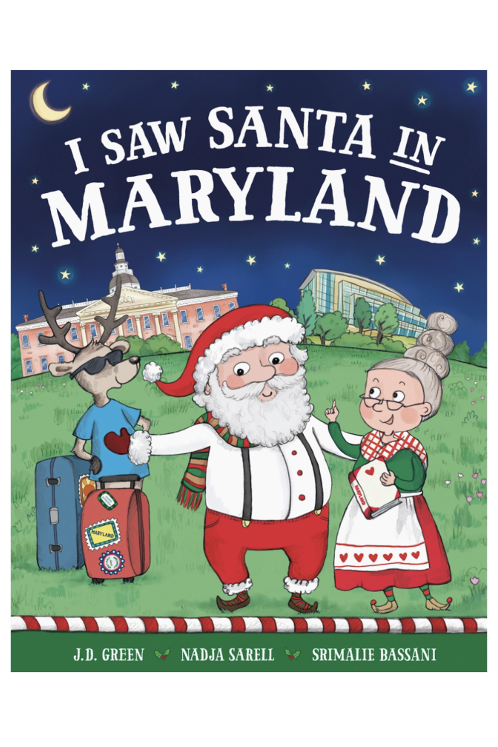 I Saw Santa in Maryland Book