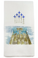 FG Watercolor Tea Towel - Blue Angels over Dock