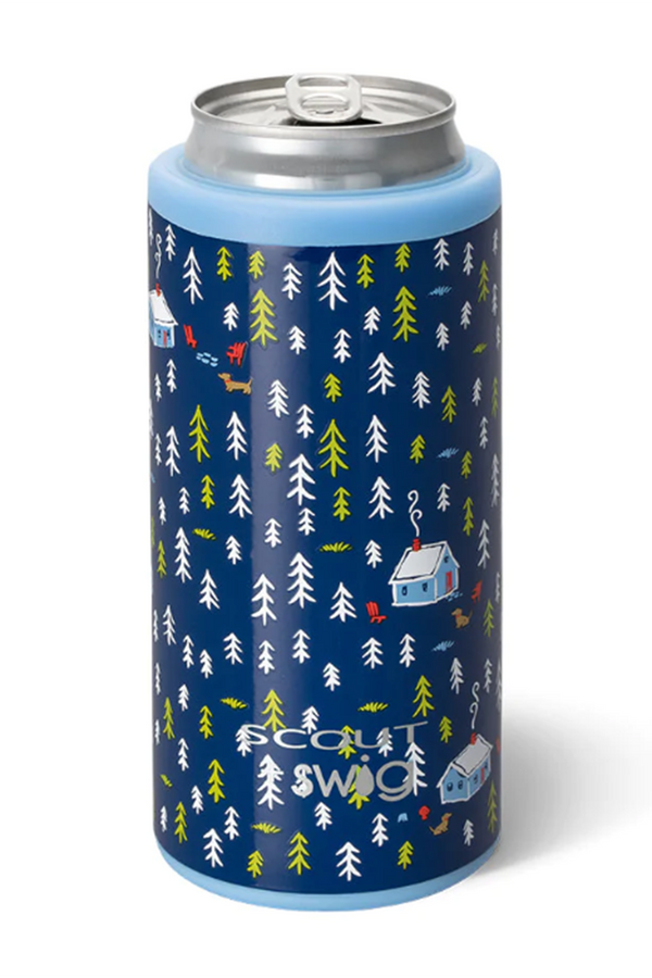 Skinny Can Cooler SCOUT - Cozy Cabin