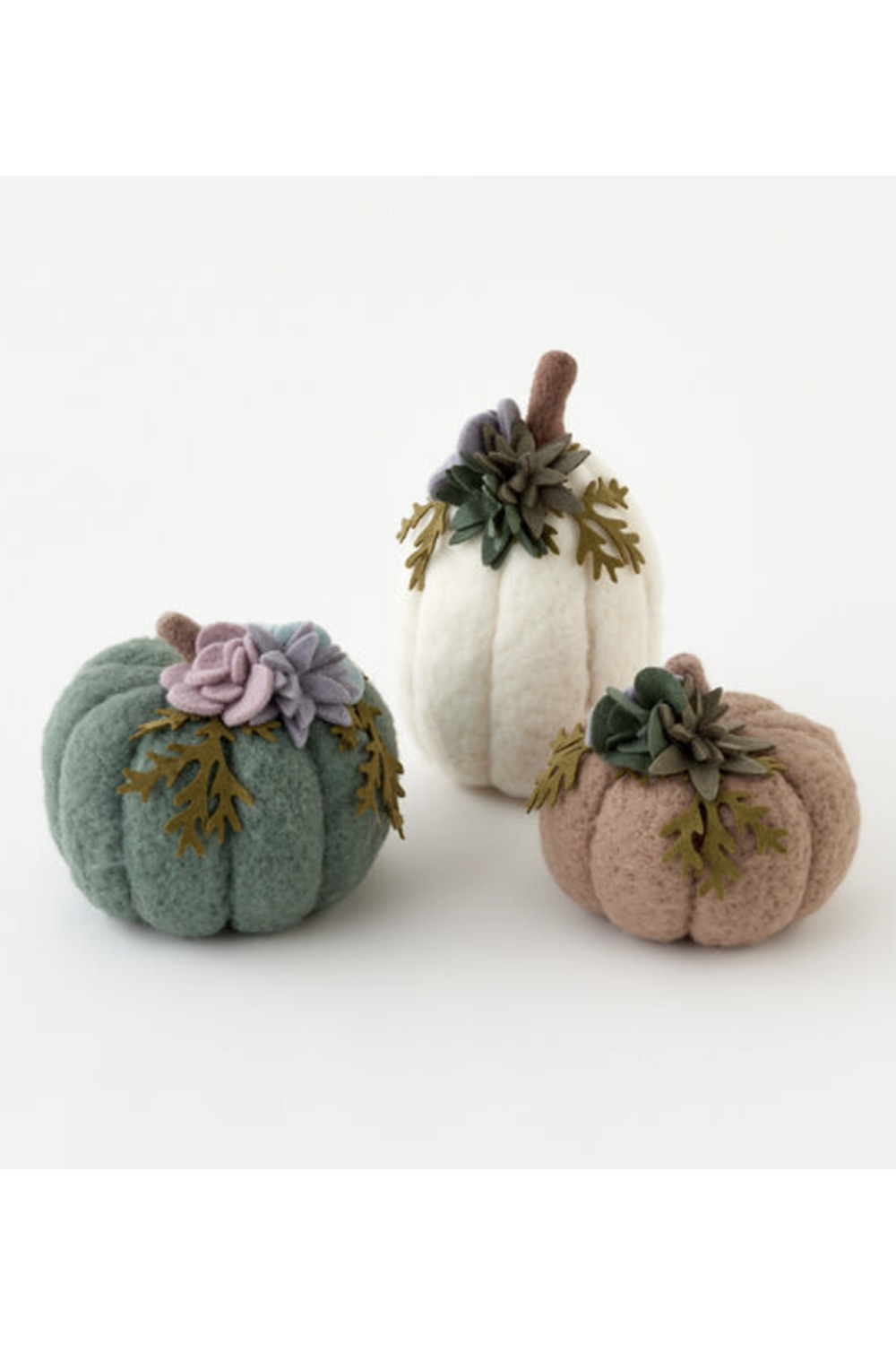 Large Wool Pumpkin