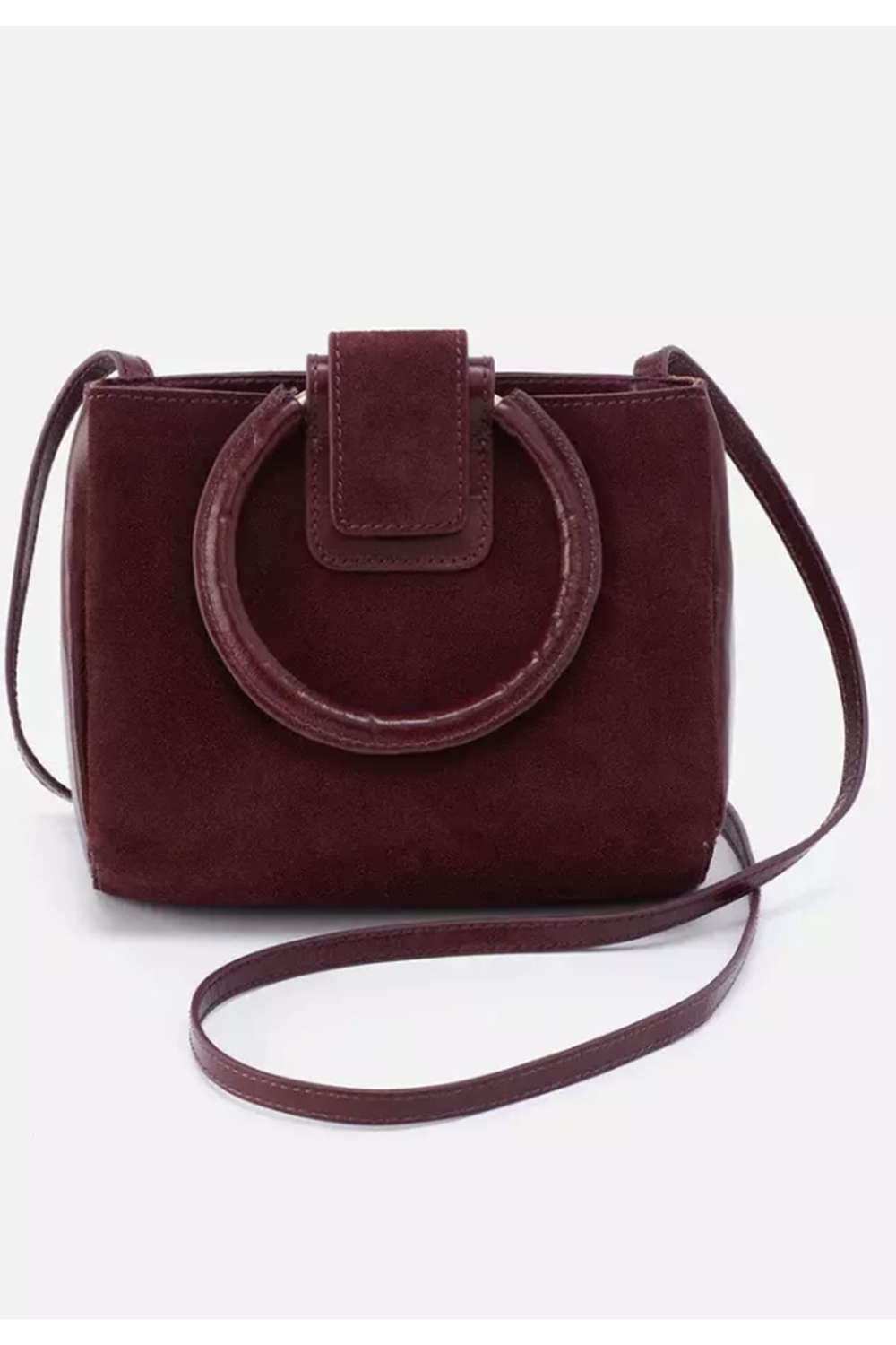 SIDEWALK SALE ITEM - Heidi Small Crossbody Purse - Suede Port