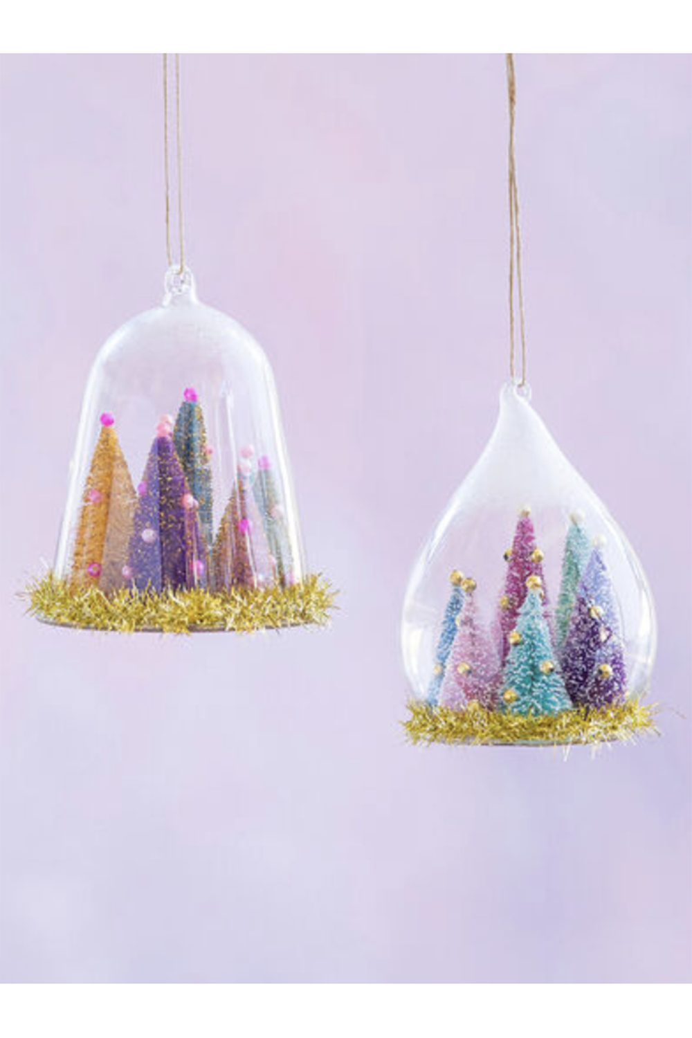 Glass Ornament - Wacky Woods Dome