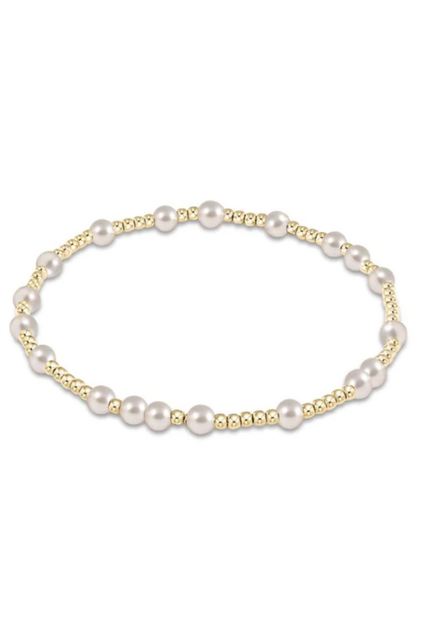 EN Hope Bracelet - Gold + Pearl