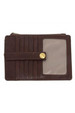 Joy Penny Mini Wallet - Wine