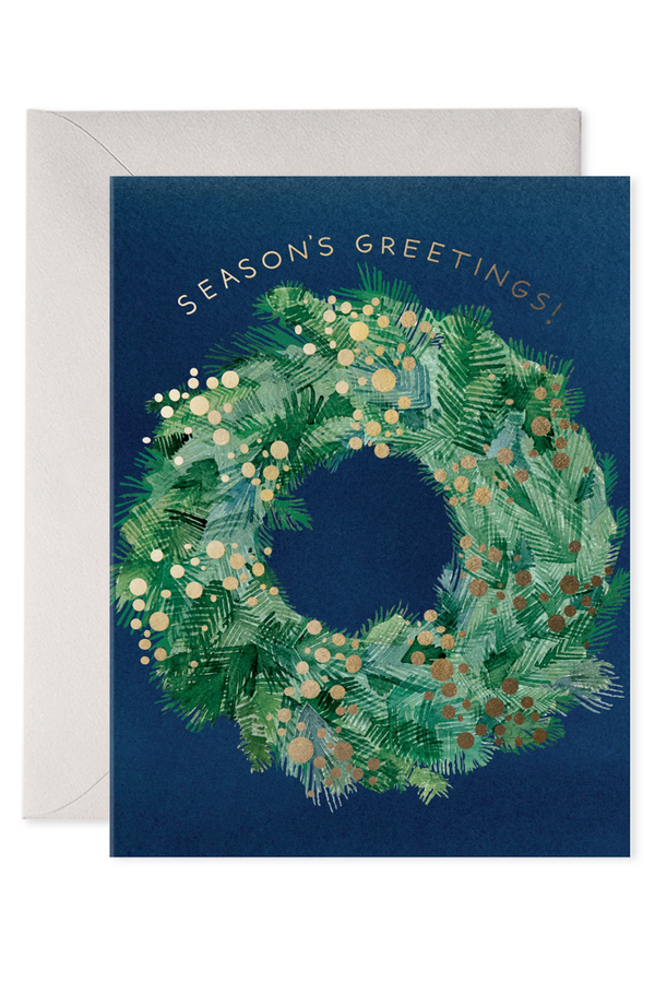 EFRAN Holiday Greeting Card - Season's Greens