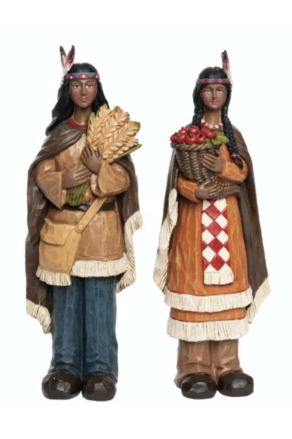 First Nations Couple Figure Set