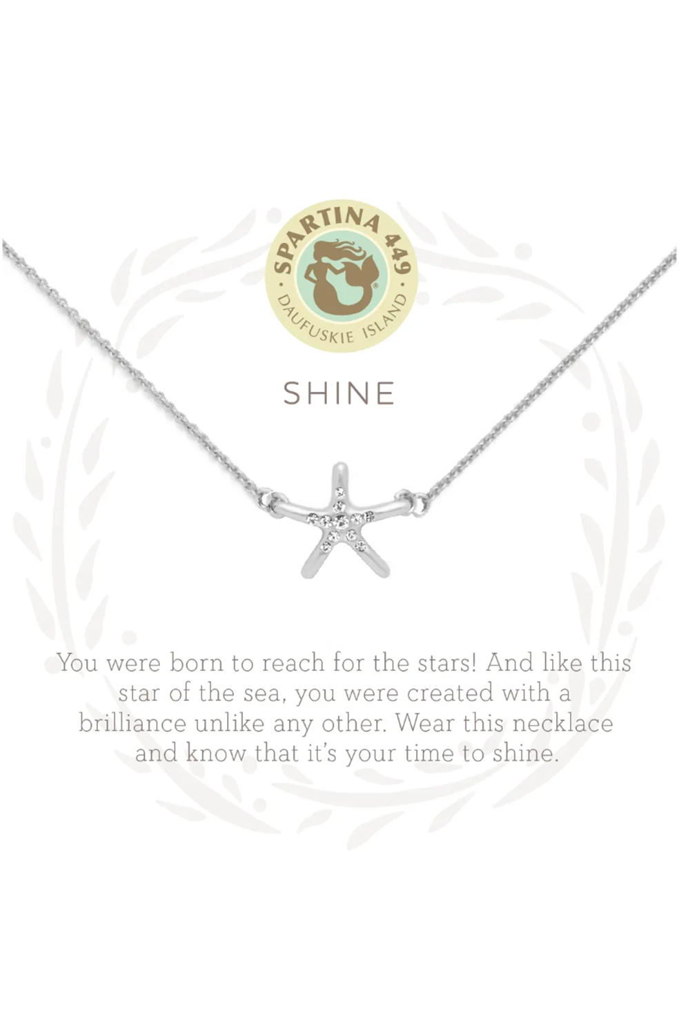 Sea La Vie Necklace - Silver Shine Starfish