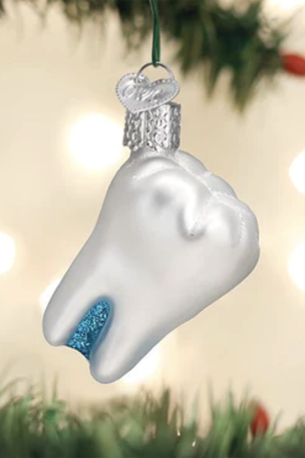 Glass Ornament - Tooth