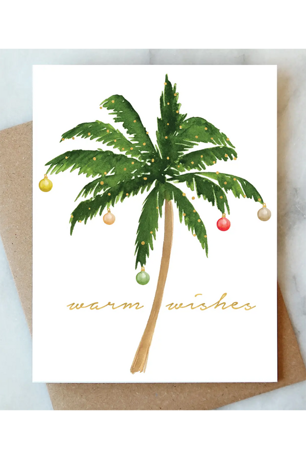 AJD Holiday Card - Christmas Palm