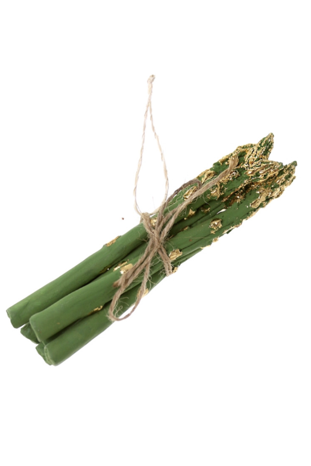 Funky Ornament - Asparagus Bunch Sparkle