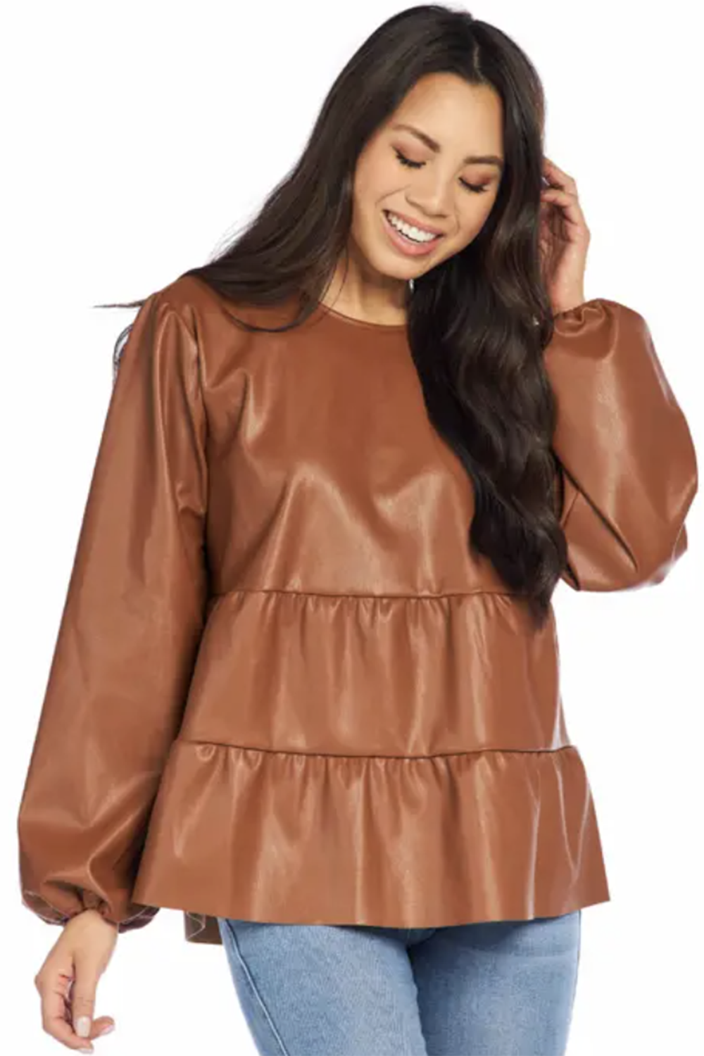 Lovie Top - Brown