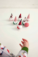 Holiday Gnome Bowling Game