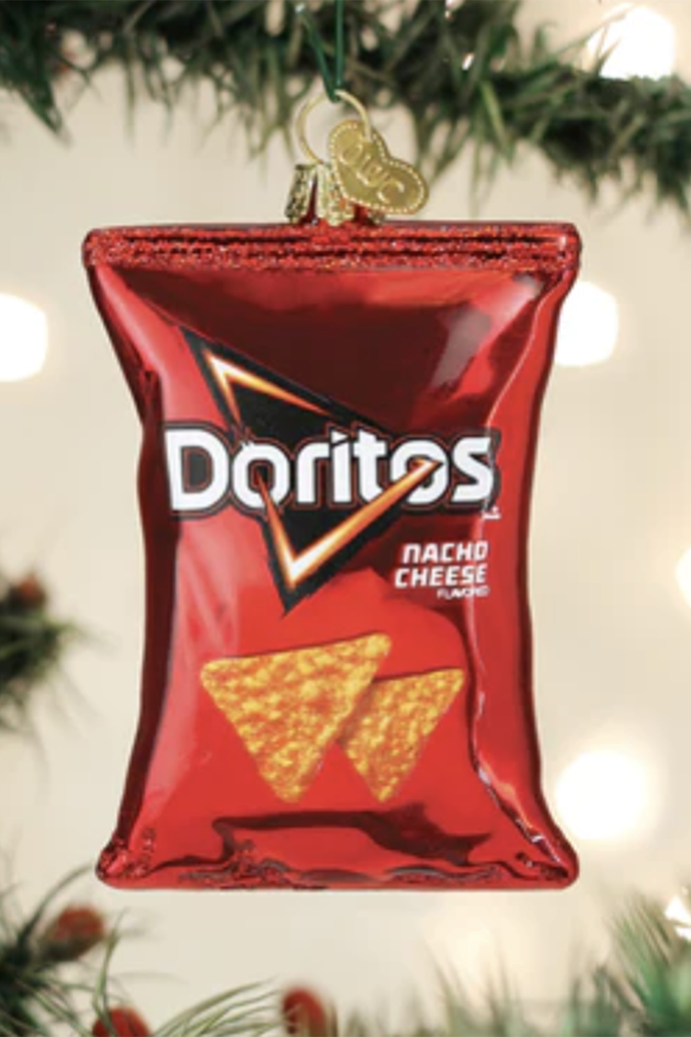 Glass Ornament - Doritos Nacho Cheese Chips