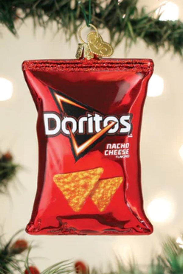 Glass Ornament - Doritos Nacho Cheese Chips