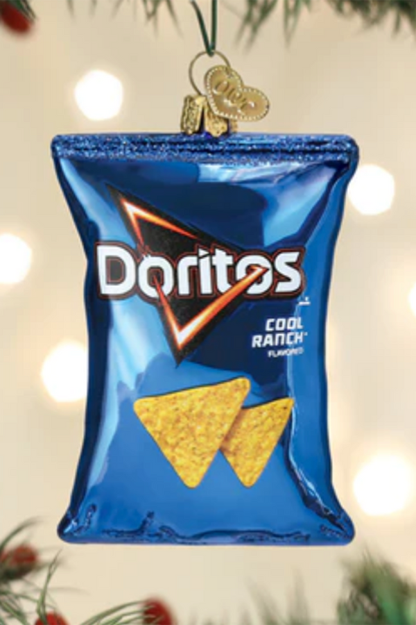 Glass Ornament - Doritos Cool Ranch Chips