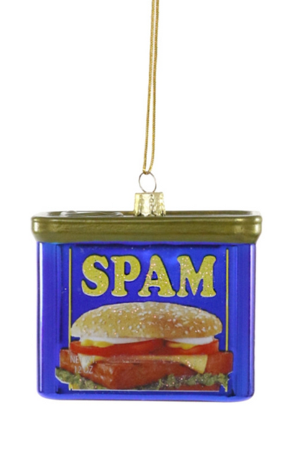 Glass Ornament - Canned Ham