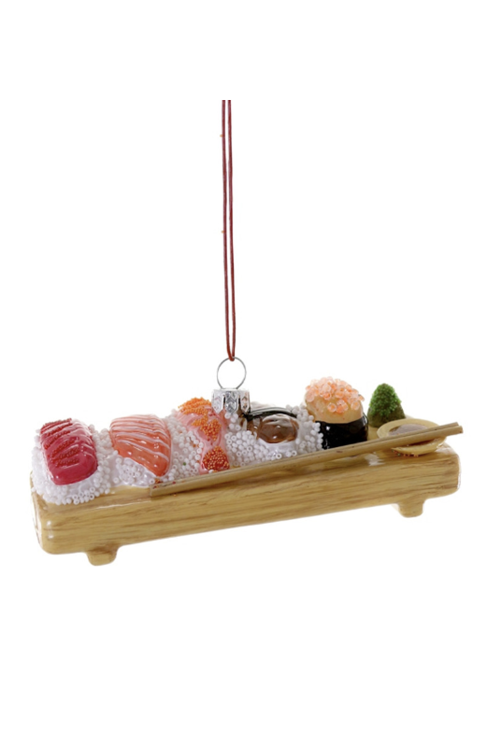Glass Ornament - Deluxe Sushi Board