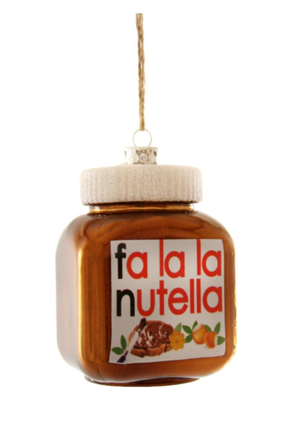 Glass Ornament - Nutella