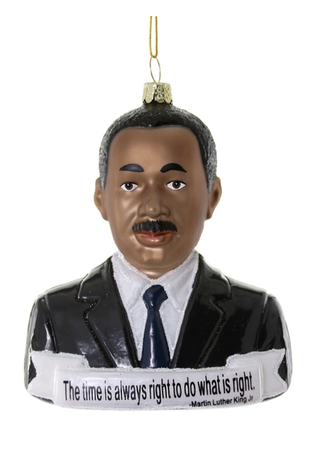 Glass Ornament - Martin Luther King Jr