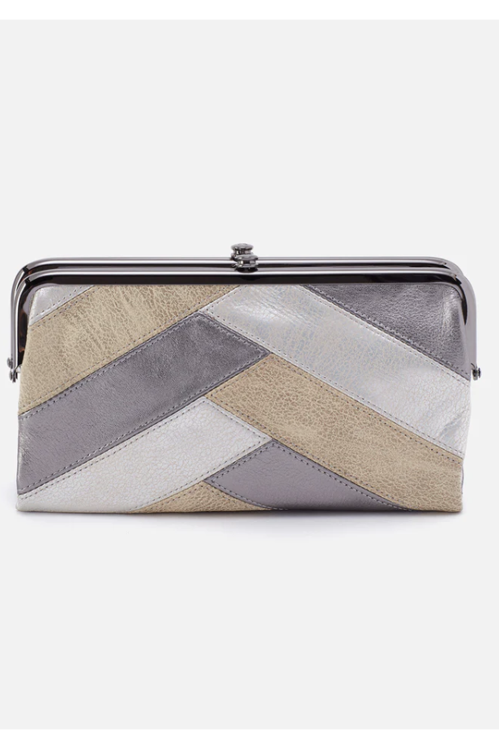 Lauren Wallet - Patchwork Silver Multi