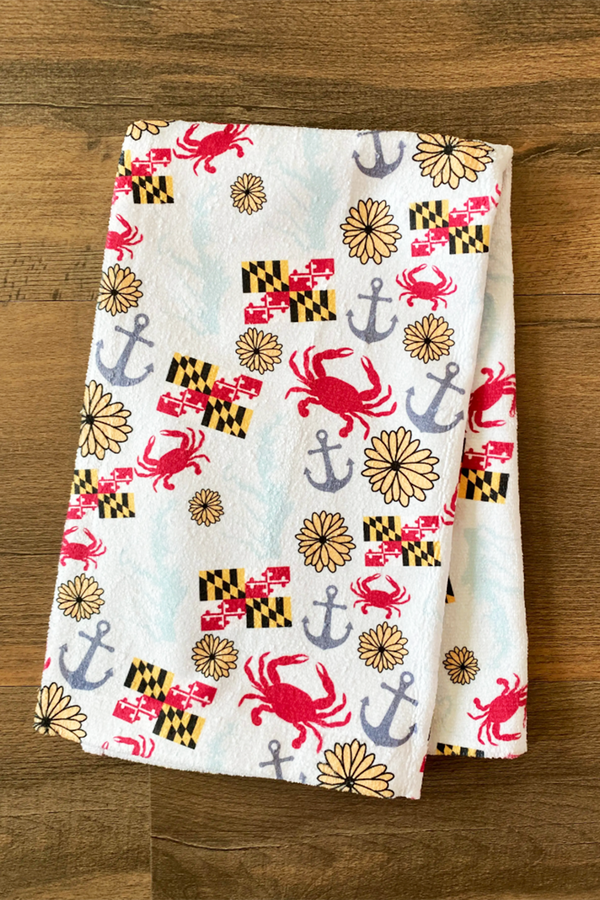 Chesapeake Bay Hand Towel - Large