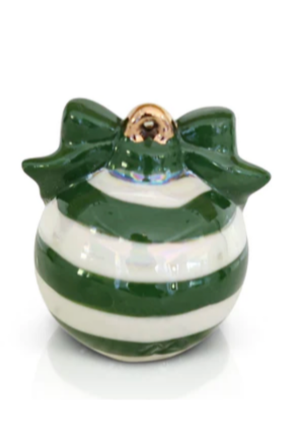 Nora Fleming Mini Attachment - Deck the Halls Green Ornament