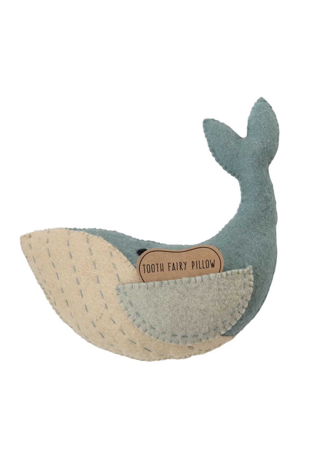 SIDEWALK SALE ITEM - Whale Tooth Fairy Pillow