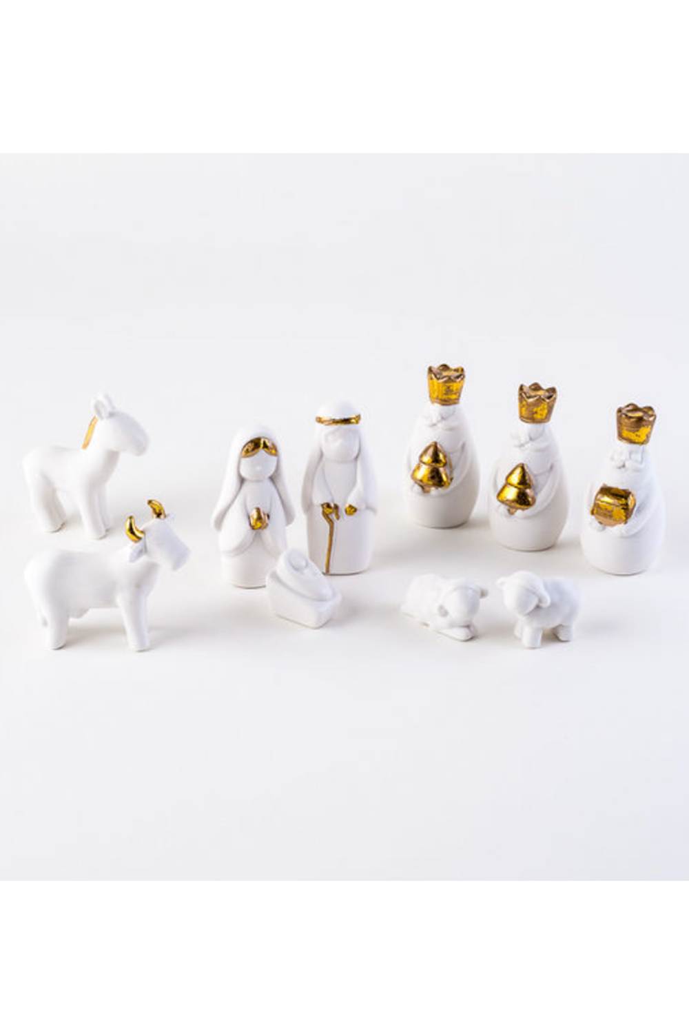 Boxed Porcelain Nativity Set