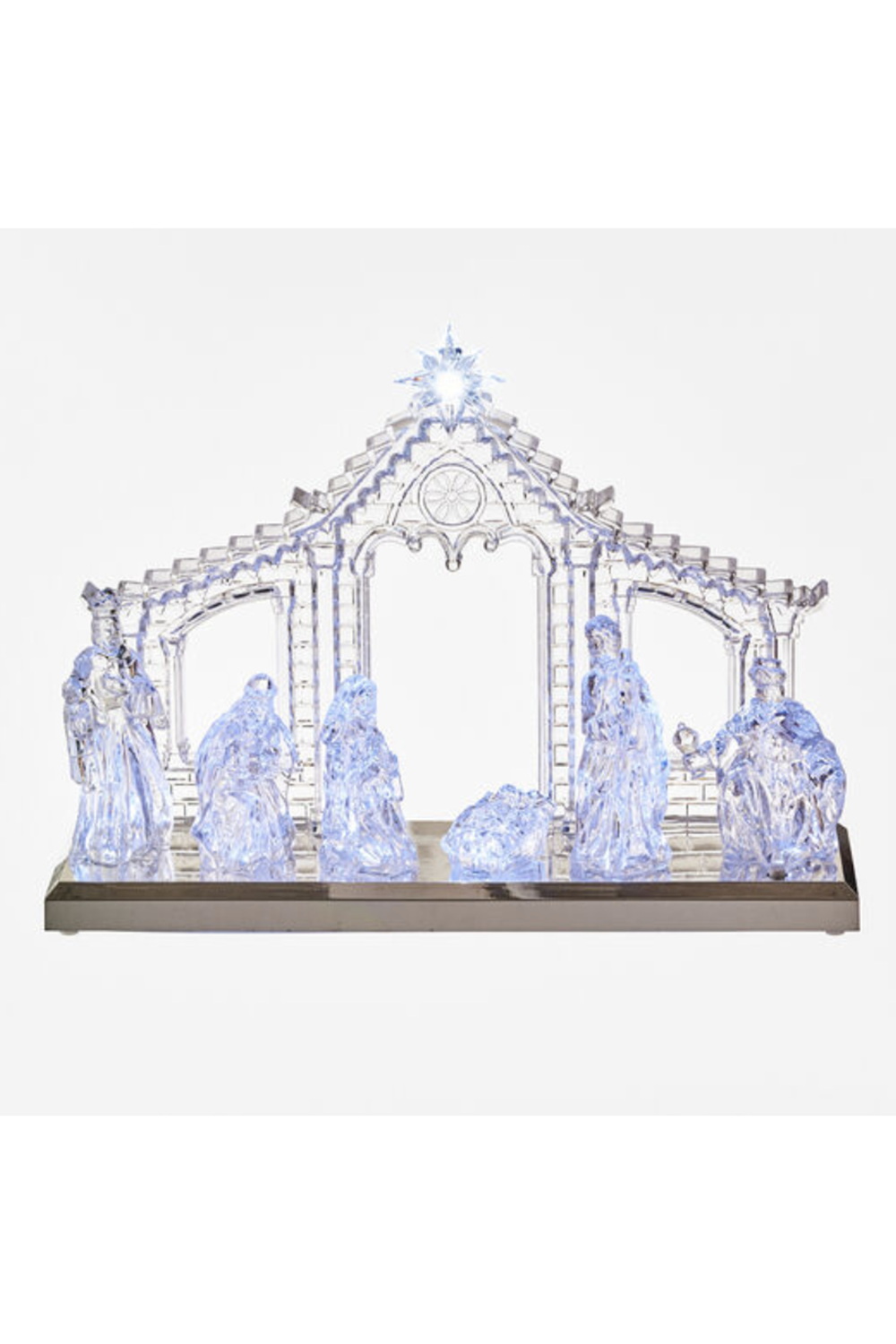 Lighted Nativity Set