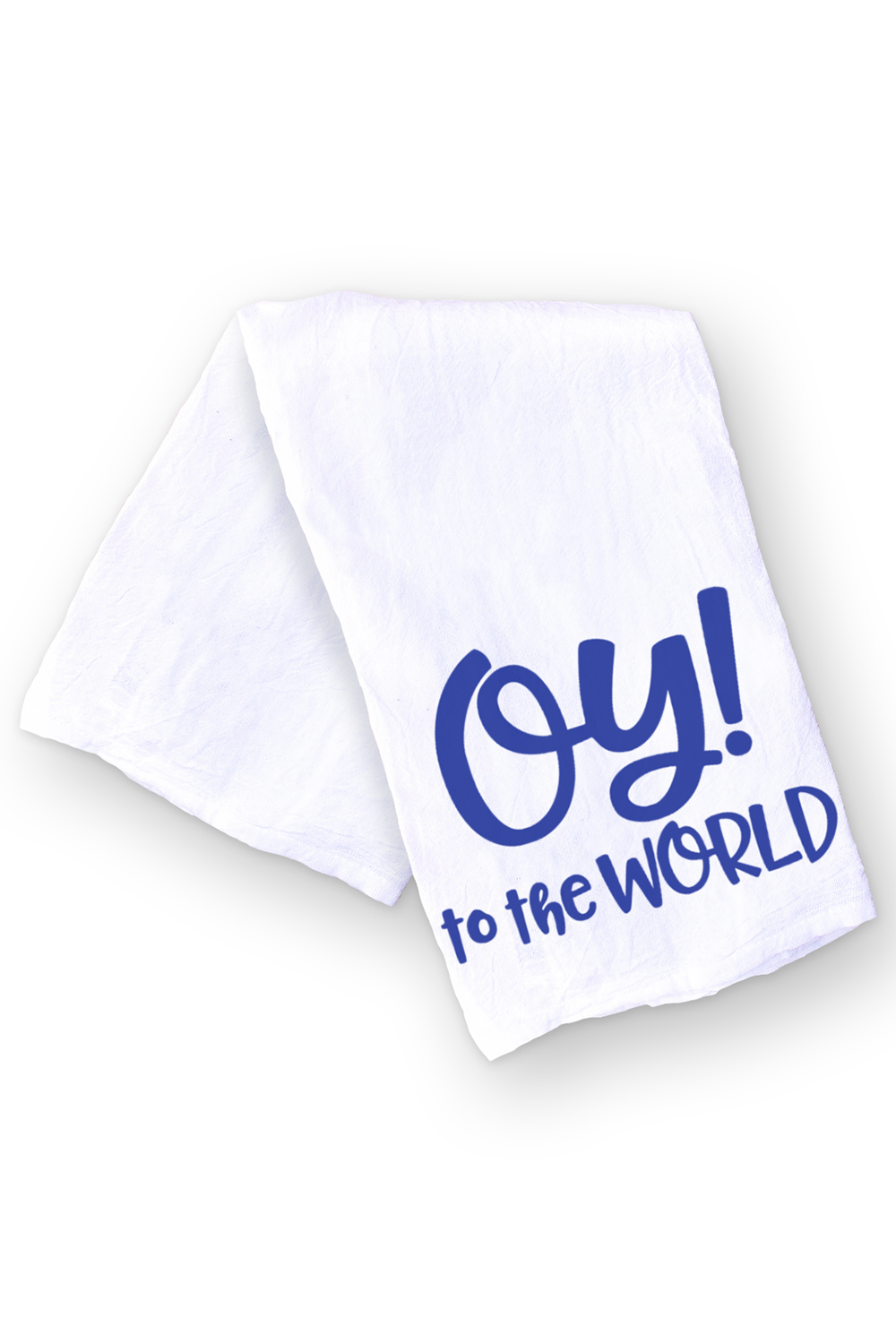 Hanukkah Kitchen Towel - Oy to the World