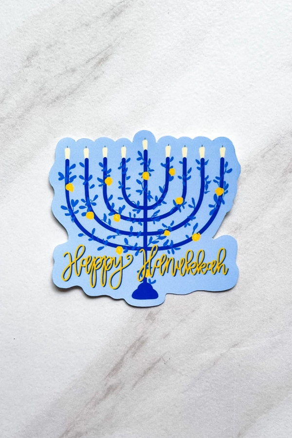 Trendy Sticker - Happy Hanukkah