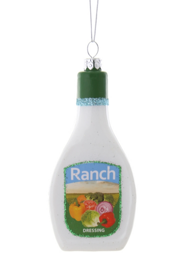 Glass Ornament - Ranch Dressing