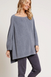 SIDEWALK SALE ITEM - Ultra Lite Dolman Top - Steel Blue