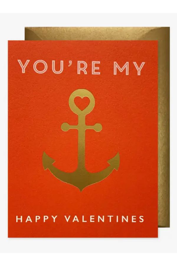 JF Single Valentine's Day Card - Anchor