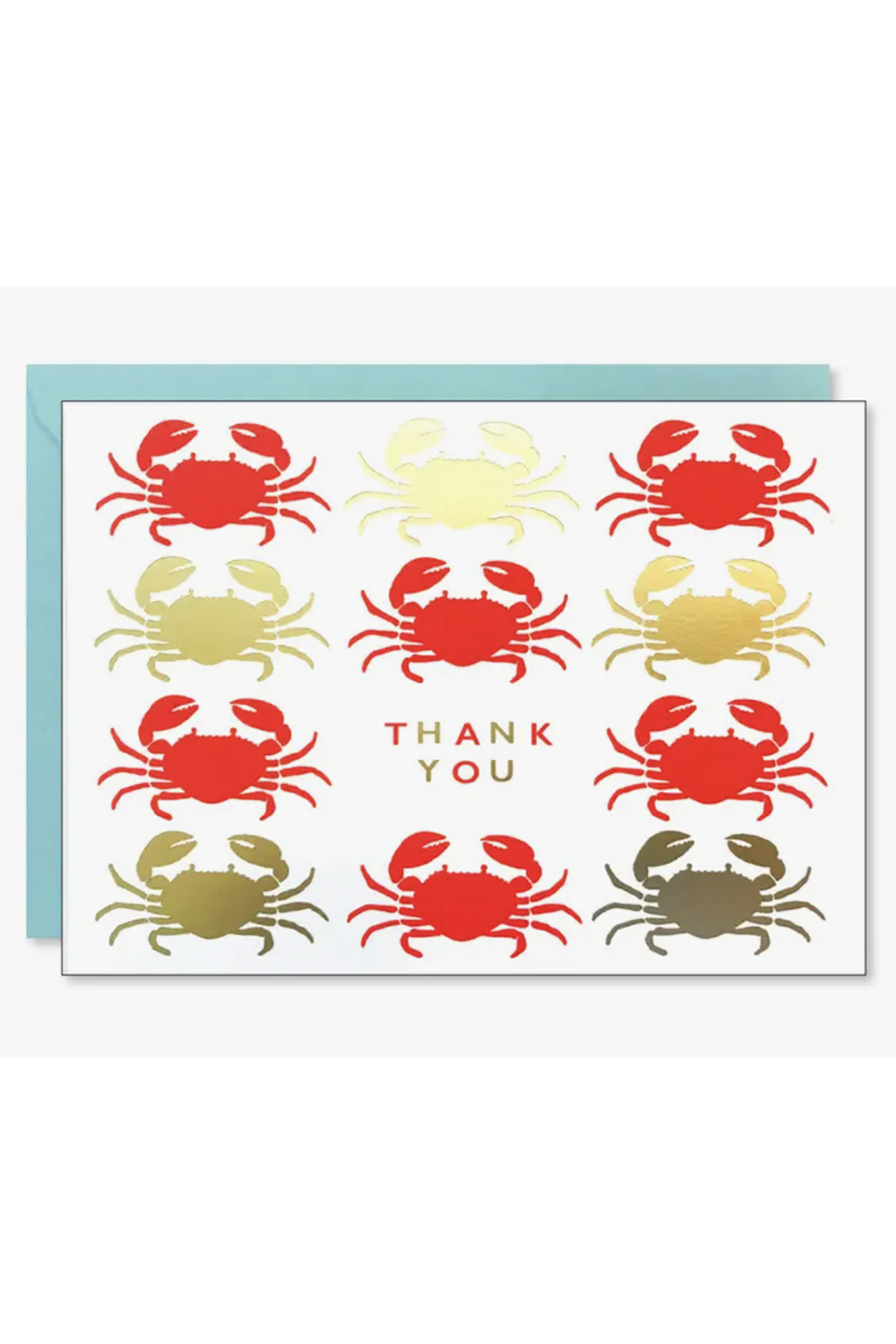 JF Thank You Boxed Card Set - Happy Crabs