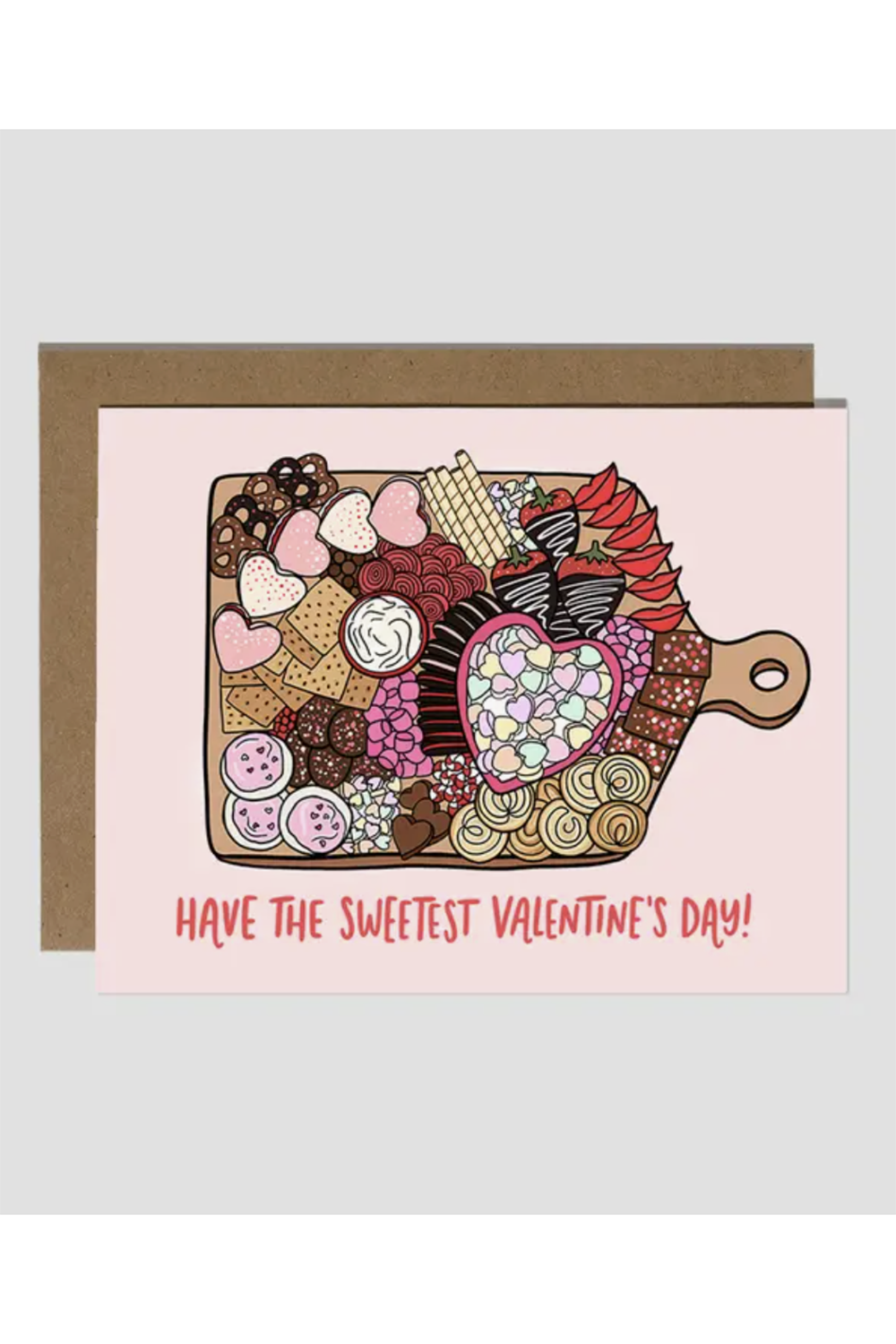 Trendy Valentine's Day Card - Dessert Charcuterie Board