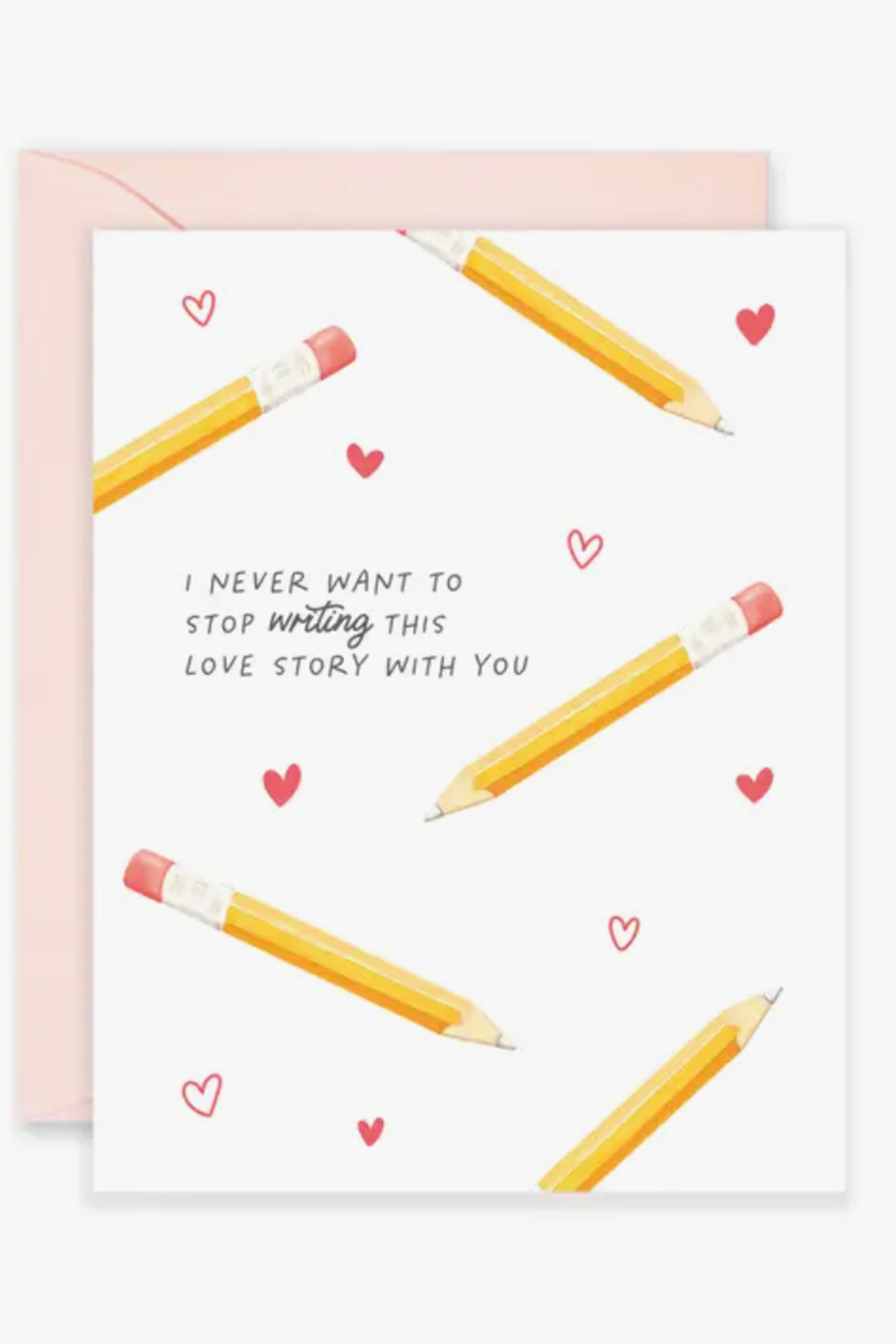 Isabella Single Valentine's Day Card - Love Story
