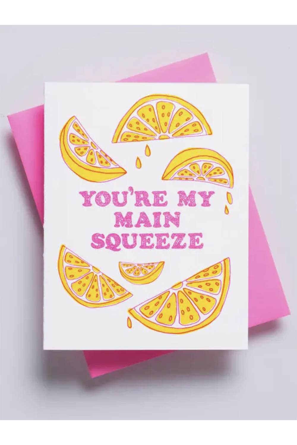 Richie Single Valentine's Day Card - Main Squeeze