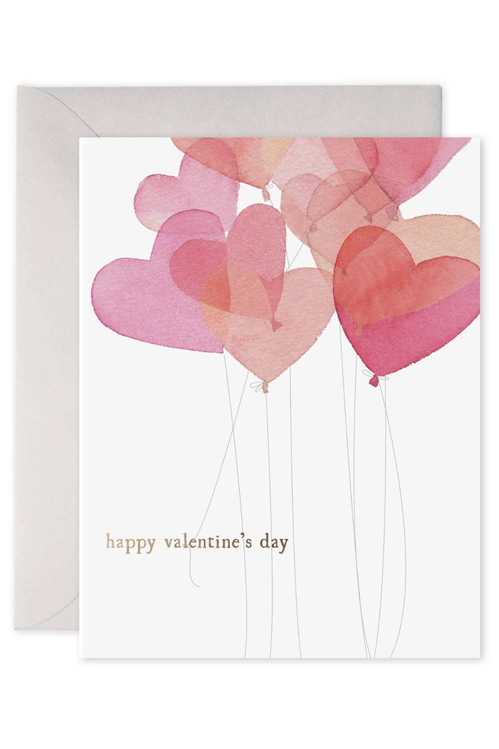 EFran Valentine's Day Greeting Card - Balloons