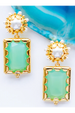 SIDEWALK SALE ITEM - GS Gemma Earring - Jade