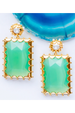 SIDEWALK SALE ITEM - GS Gemma Earring - Jade