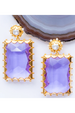 SIDEWALK SALE ITEM - GS Gemma Earring - Lilac