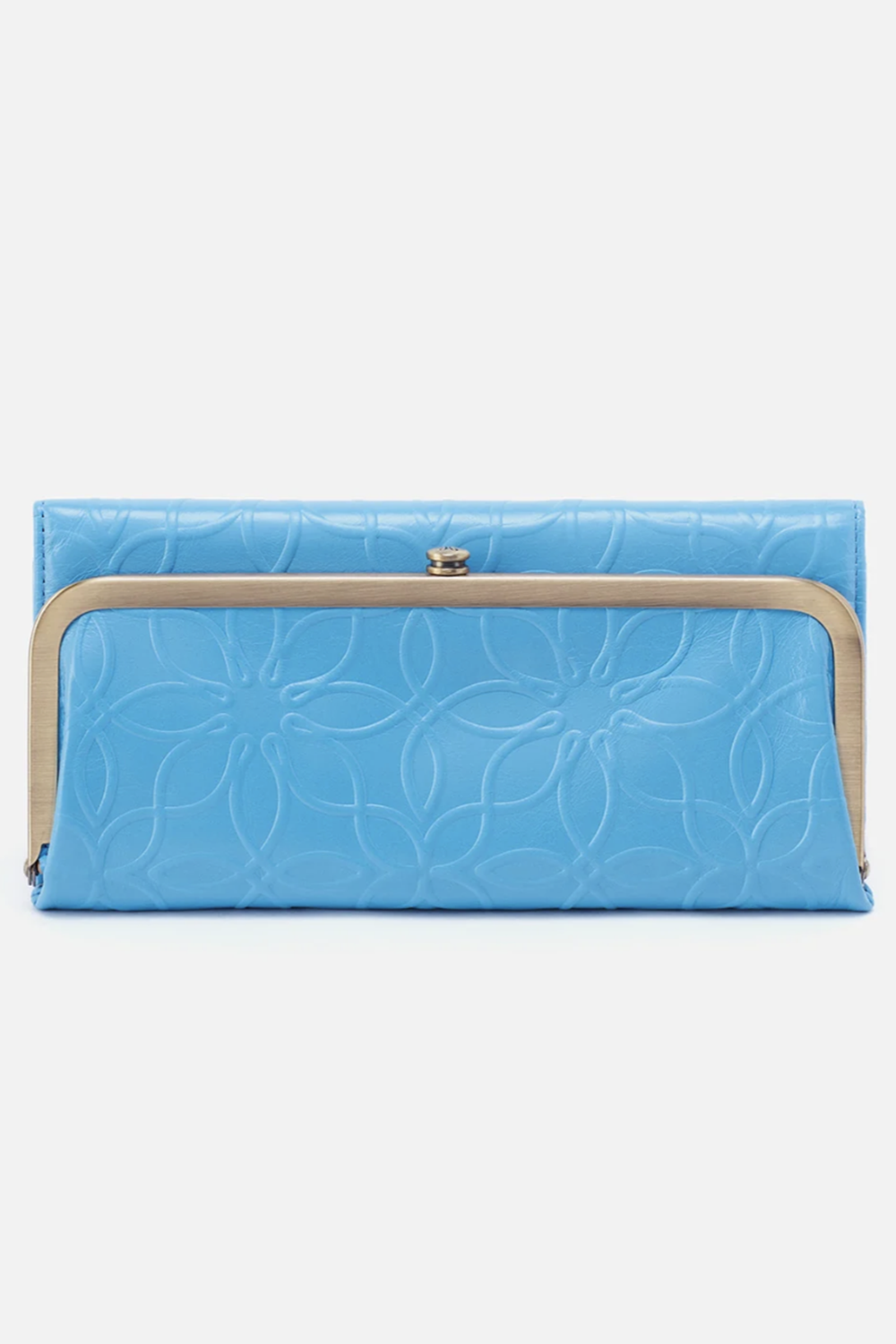 Rachel Wallet - Debossed Tranquil Blue