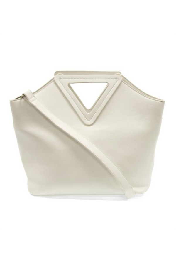 Joy Sophie Triangle Bag - White