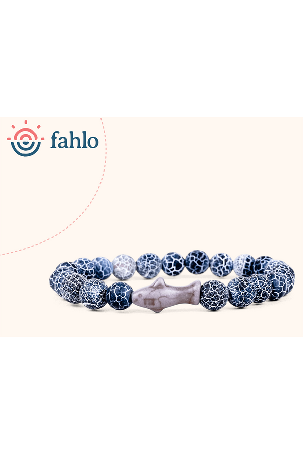 Fahlo Voyage Bracelet - Deep Blue