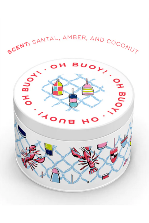 SIDEWALK SALE ITEM - SCOUT + Annapolis Candle - Travel Tin "Knotty Buoy"