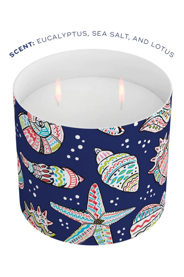 SCOUT + Annapolis Candle - 2 Wick "Shellebrity"