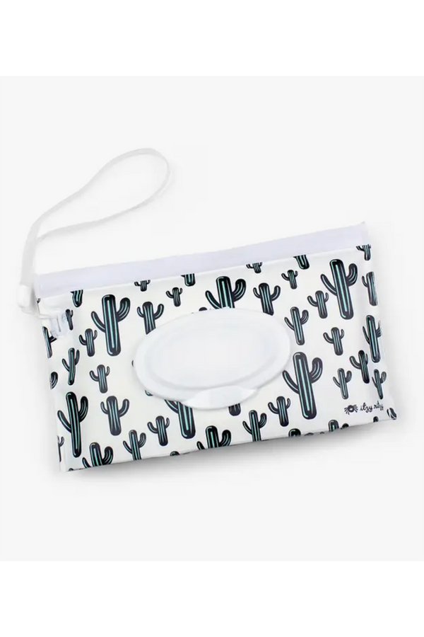Take + Travel Reusable Wipes Pouch - Cactus
